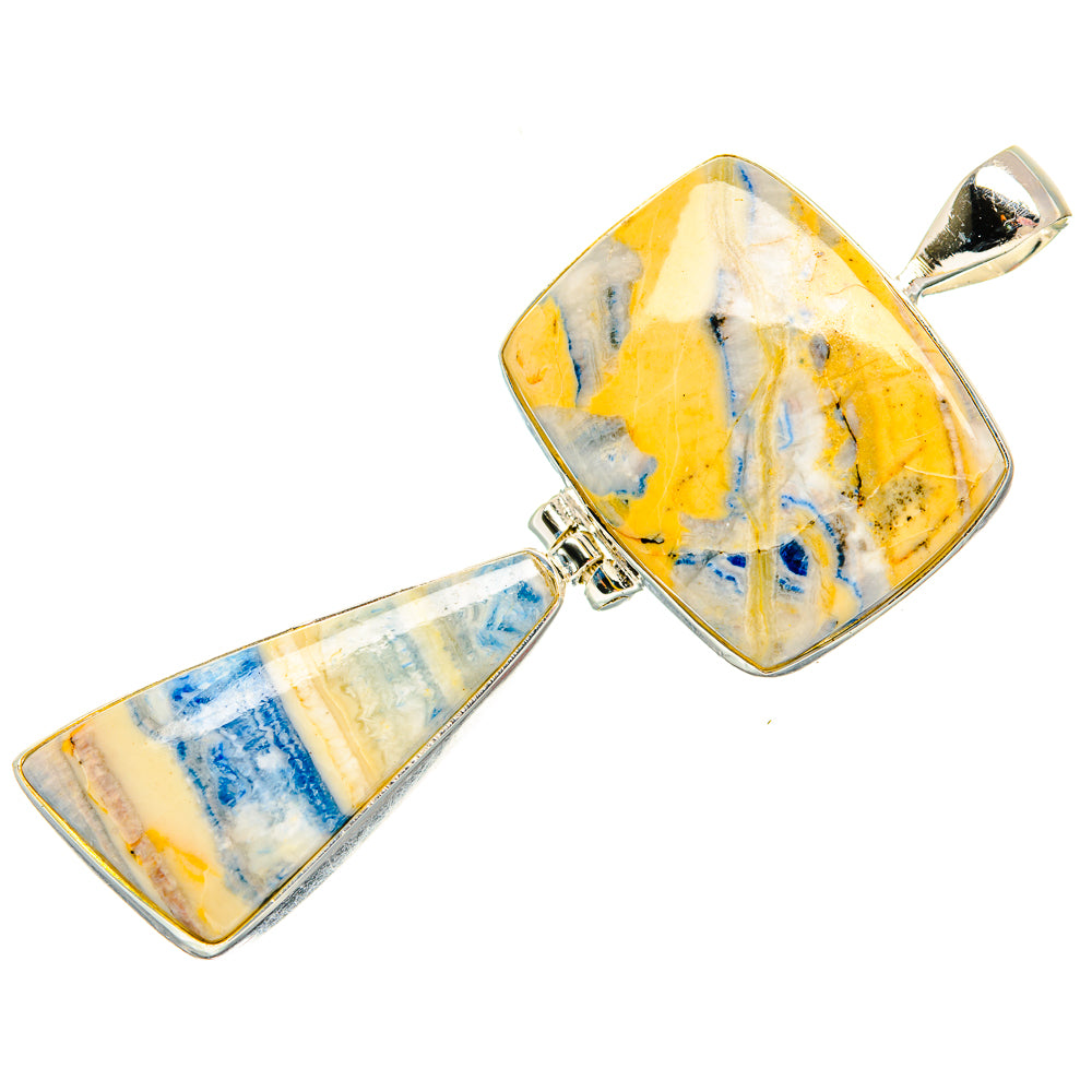 Blue Scheelite Pendants handcrafted by Ana Silver Co - PD33873 - Photo 2