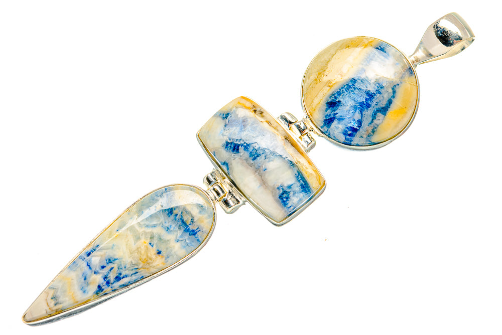 Blue Scheelite Pendants handcrafted by Ana Silver Co - PD33881 - Photo 2