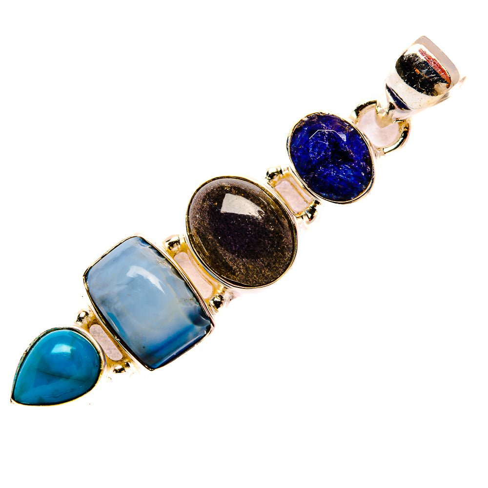 Owyhee Opal Pendants handcrafted by Ana Silver Co - PD33894 - Photo 2