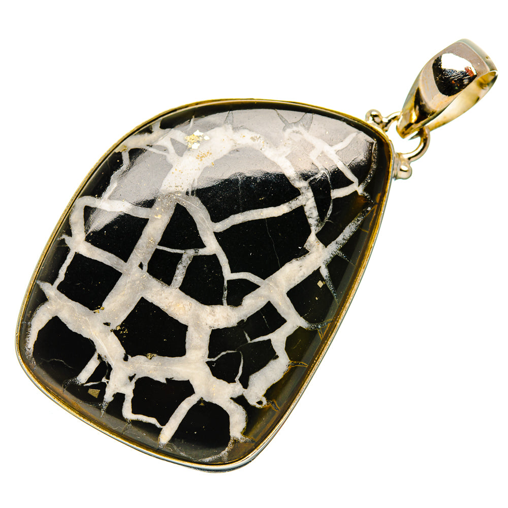 Septarian Geode Pendants handcrafted by Ana Silver Co - PD33987 - Photo 2
