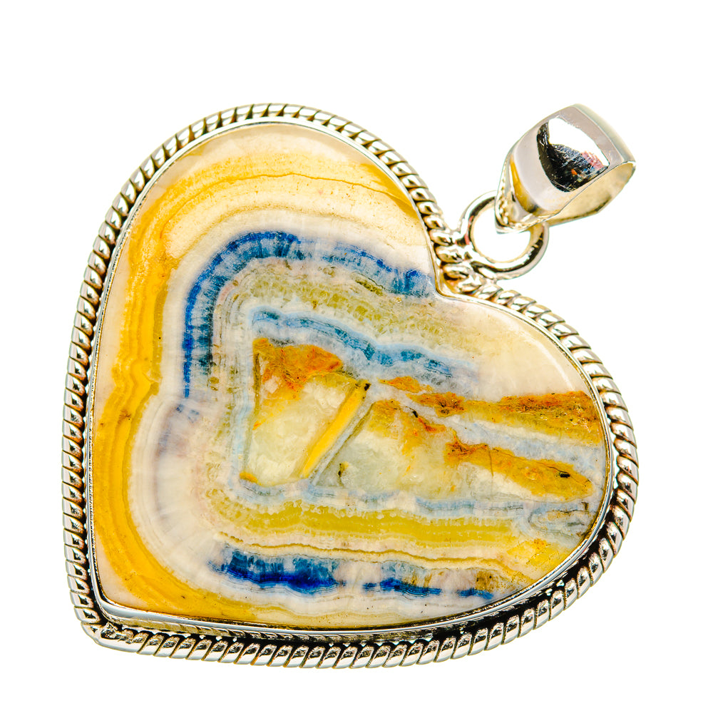 Blue Scheelite Pendants handcrafted by Ana Silver Co - PD33998 - Photo 2