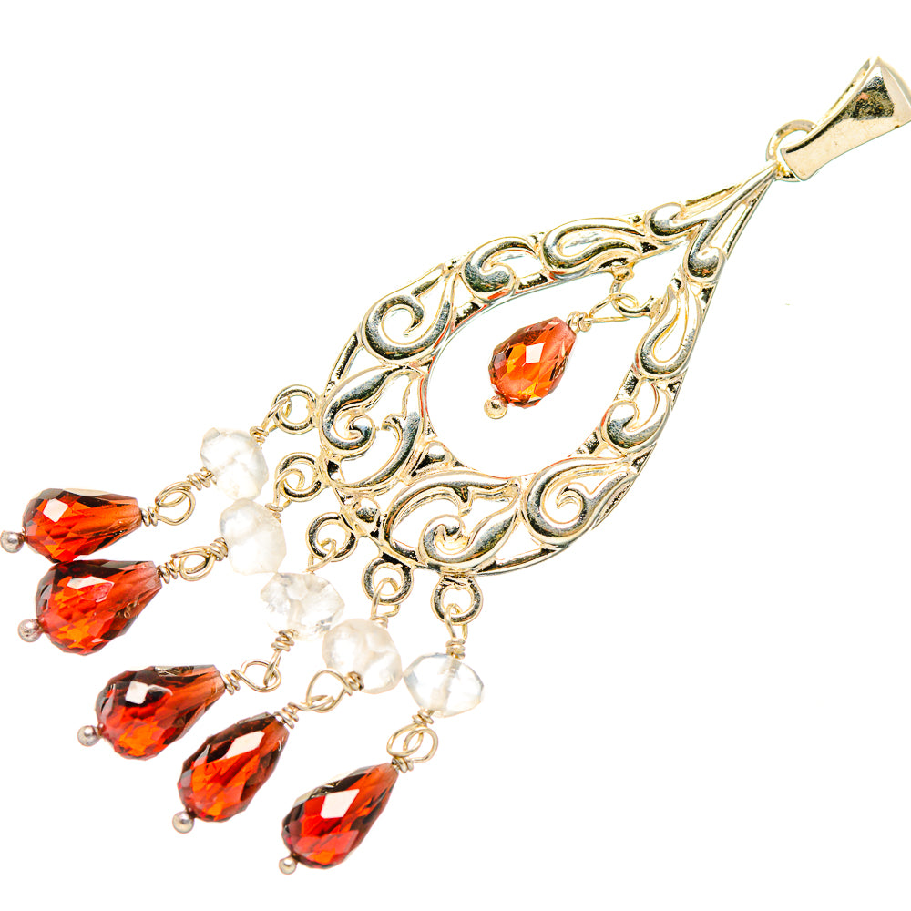 Garnet Pendants handcrafted by Ana Silver Co - PD34136 - Photo 2