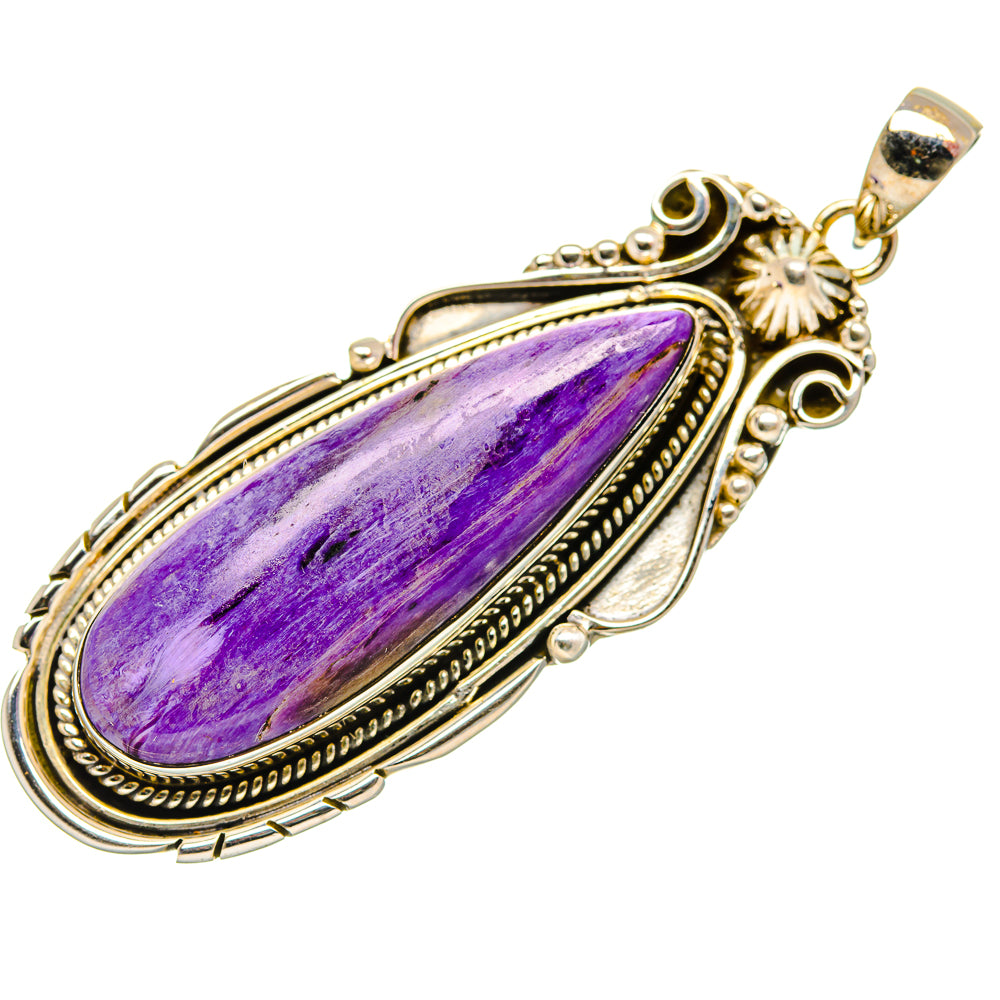 Charoite Pendants handcrafted by Ana Silver Co - PD34157 - Photo 2