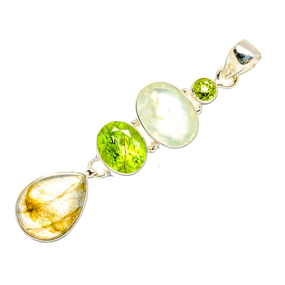 Labradorite Pendants handcrafted by Ana Silver Co - PD34179 - Photo 2