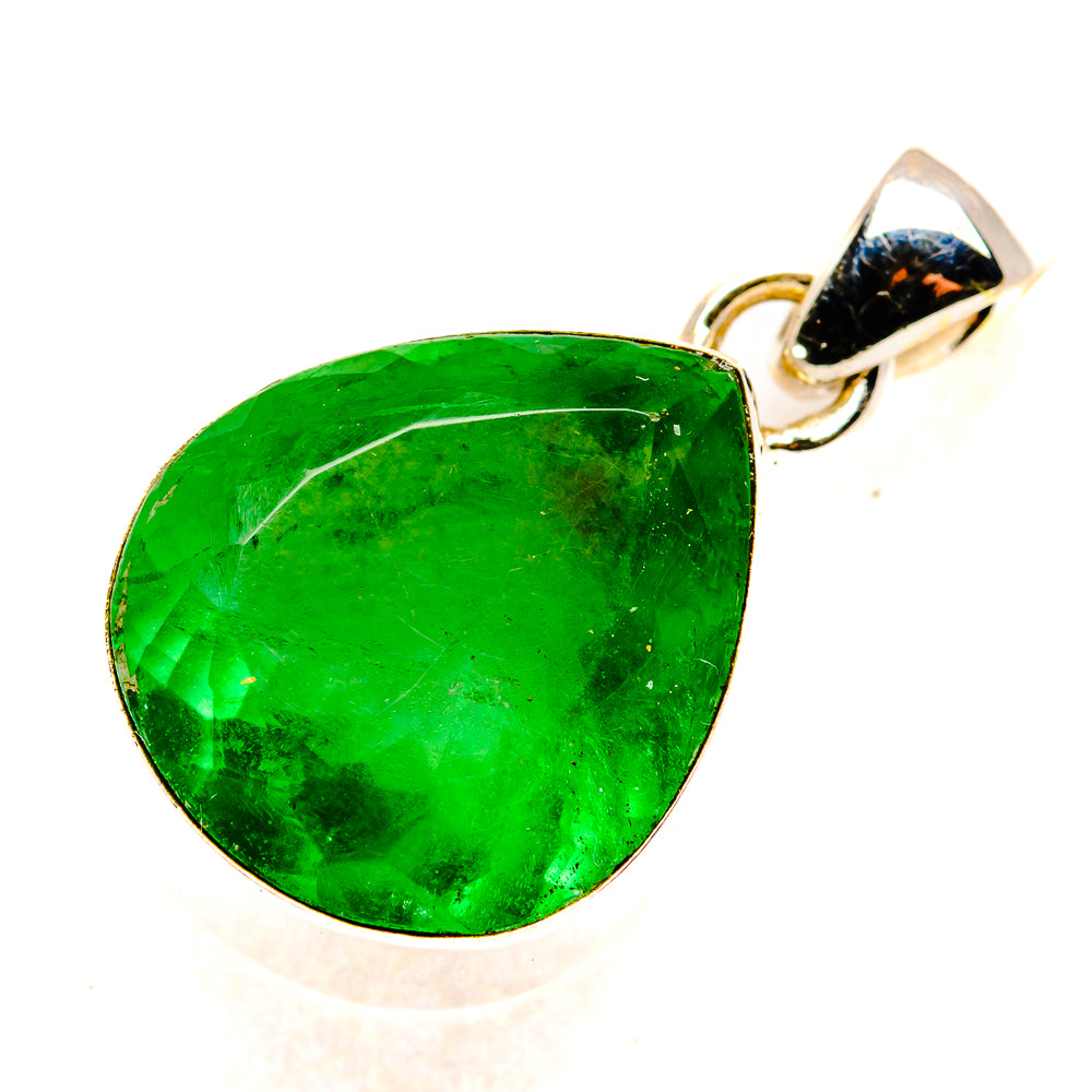 Green Fluorite Pendants handcrafted by Ana Silver Co - PD34256 - Photo 2