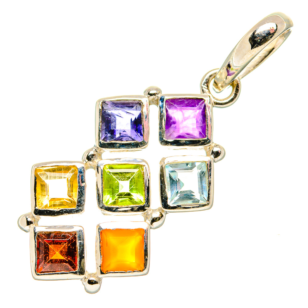 Chakra Pendants handcrafted by Ana Silver Co - PD34287 - Photo 2
