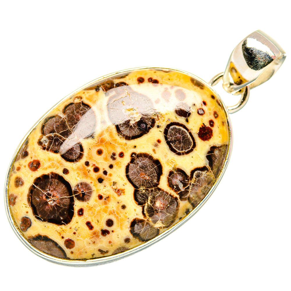 Poppy Jasper Pendants handcrafted by Ana Silver Co - PD34397 - Photo 2