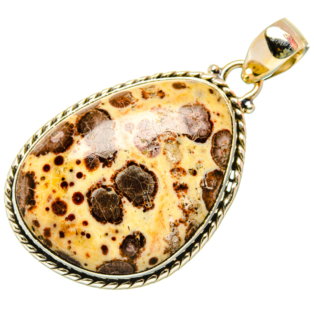 Poppy Jasper Pendants handcrafted by Ana Silver Co - PD34406 - Photo 2