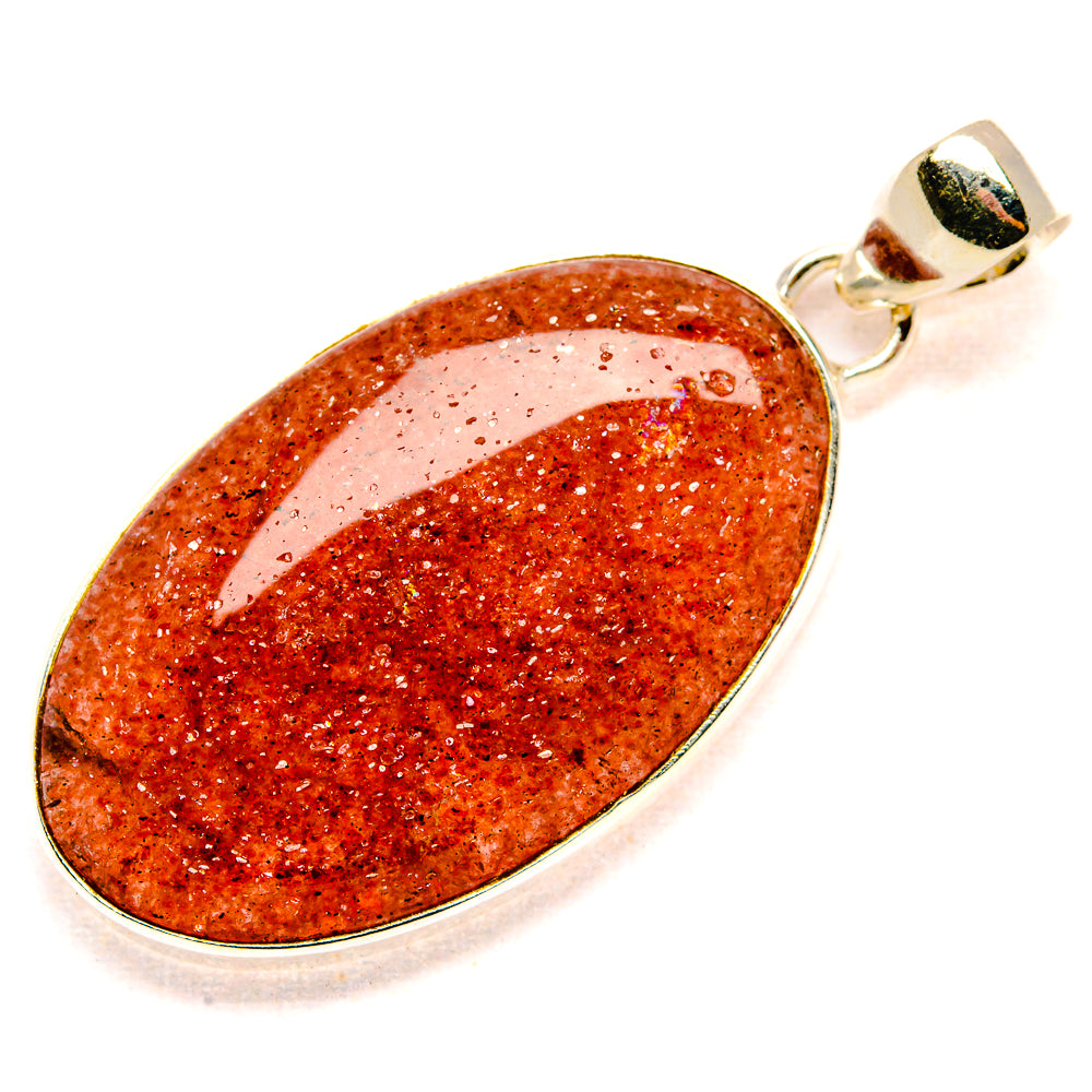 Sunstone Pendants handcrafted by Ana Silver Co - PD34422 - Photo 2