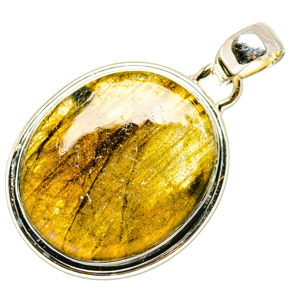 Labradorite Pendants handcrafted by Ana Silver Co - PD34443 - Photo 2