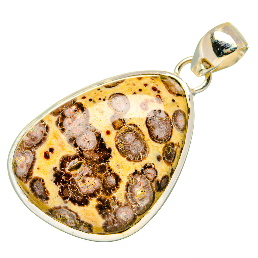 Poppy Jasper Pendants handcrafted by Ana Silver Co - PD34458 - Photo 2