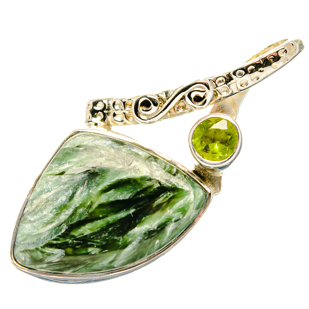 Seraphinite Pendants handcrafted by Ana Silver Co - PD34545 - Photo 2