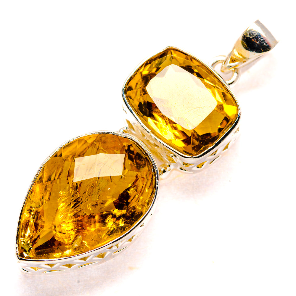 Citrine Pendants handcrafted by Ana Silver Co - PD34576 - Photo 2