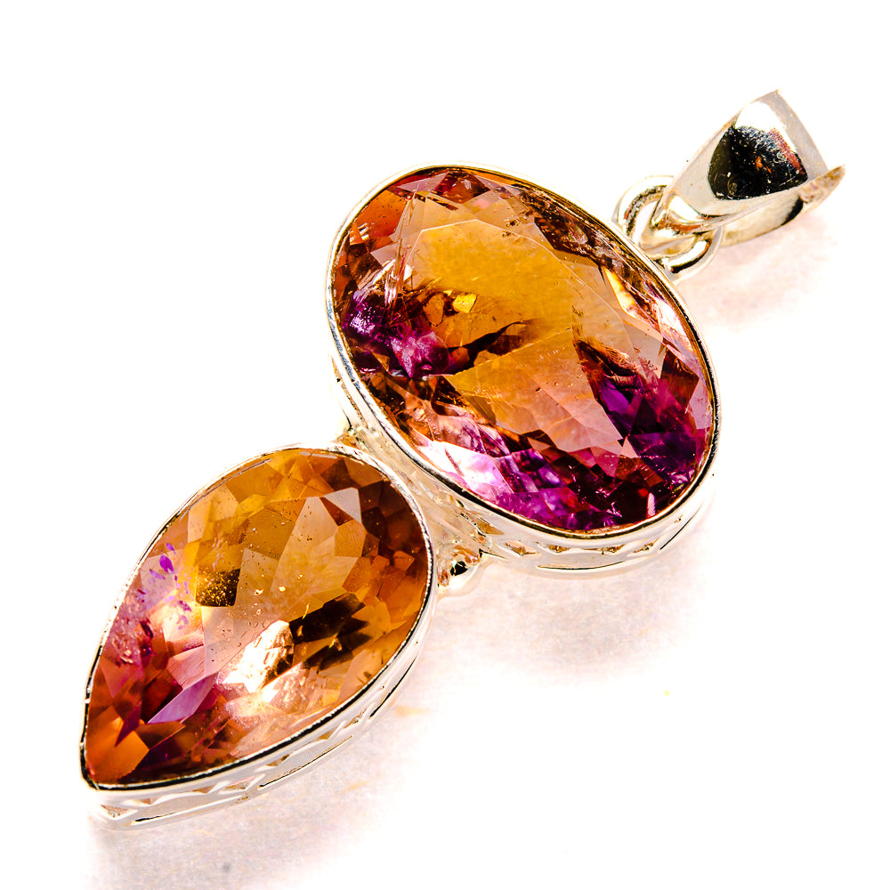 Ametrine Pendants handcrafted by Ana Silver Co - PD34592 - Photo 2