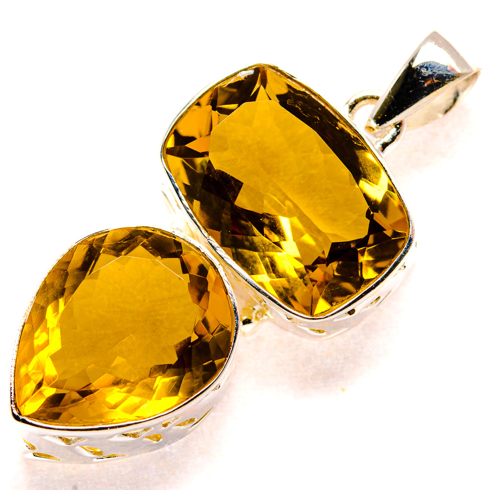 Citrine Pendants handcrafted by Ana Silver Co - PD34594 - Photo 2