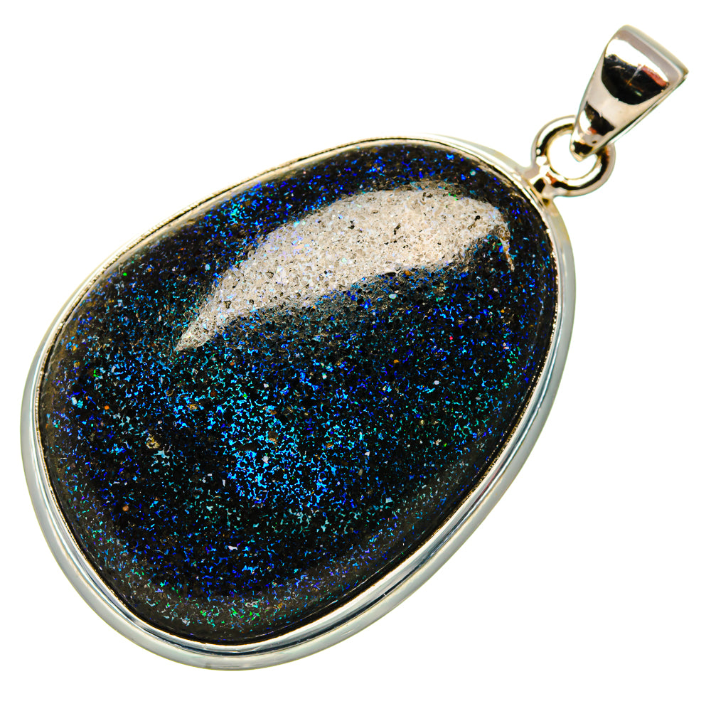 Andamooka Opal Pendants handcrafted by Ana Silver Co - PD34611 - Photo 2