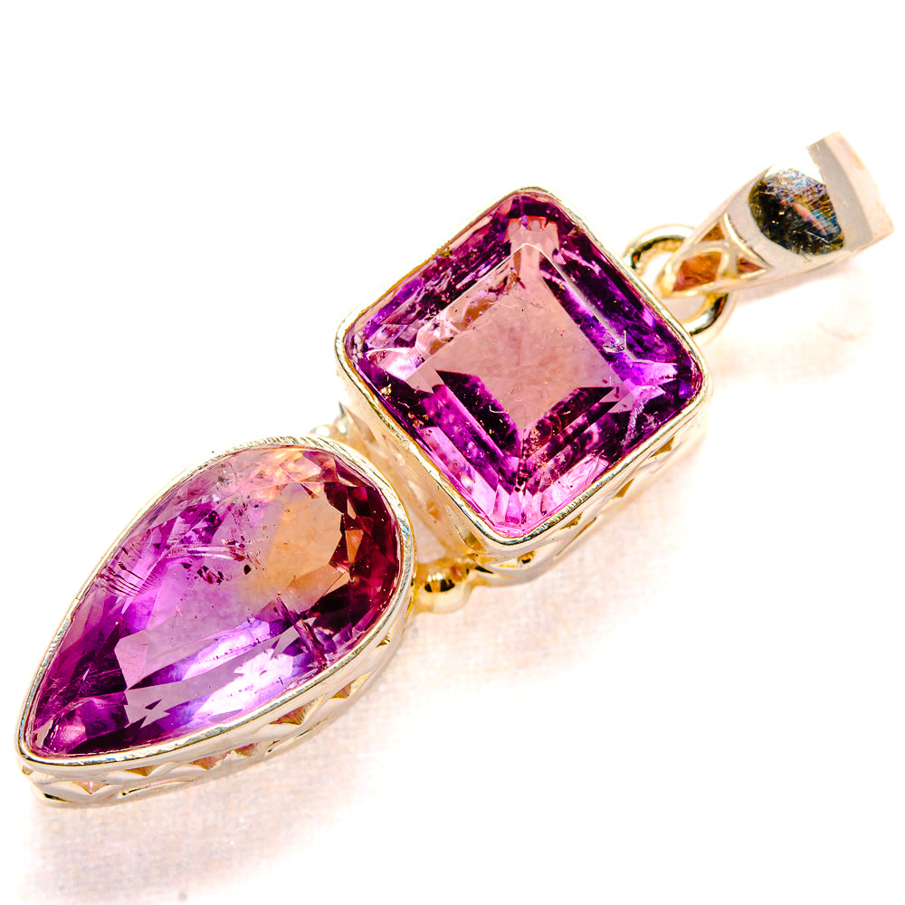 Ametrine Pendants handcrafted by Ana Silver Co - PD34635 - Photo 2
