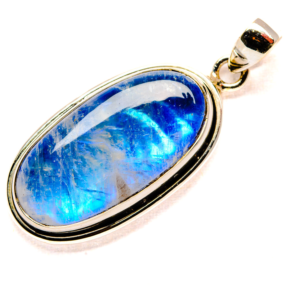 Rainbow Moonstone Pendants handcrafted by Ana Silver Co - PD34638 - Photo 2