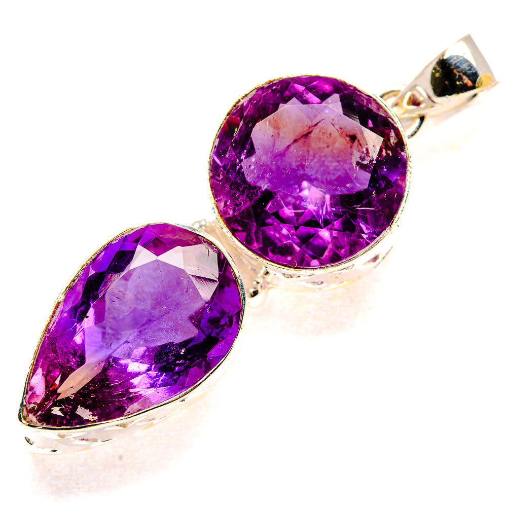 Amethyst Pendants handcrafted by Ana Silver Co - PD34682 - Photo 2