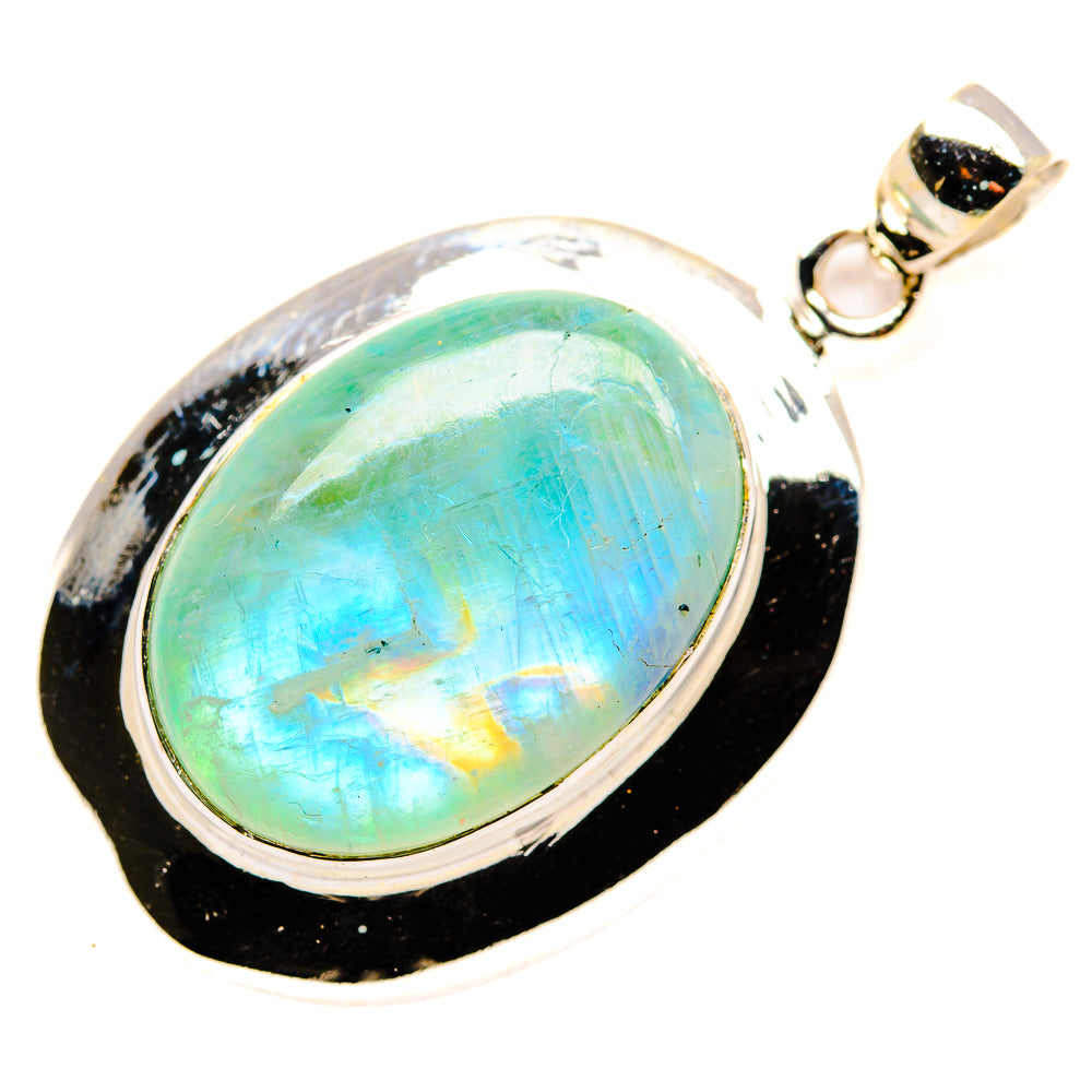 Green Moonstone Pendants handcrafted by Ana Silver Co - PD34686 - Photo 2