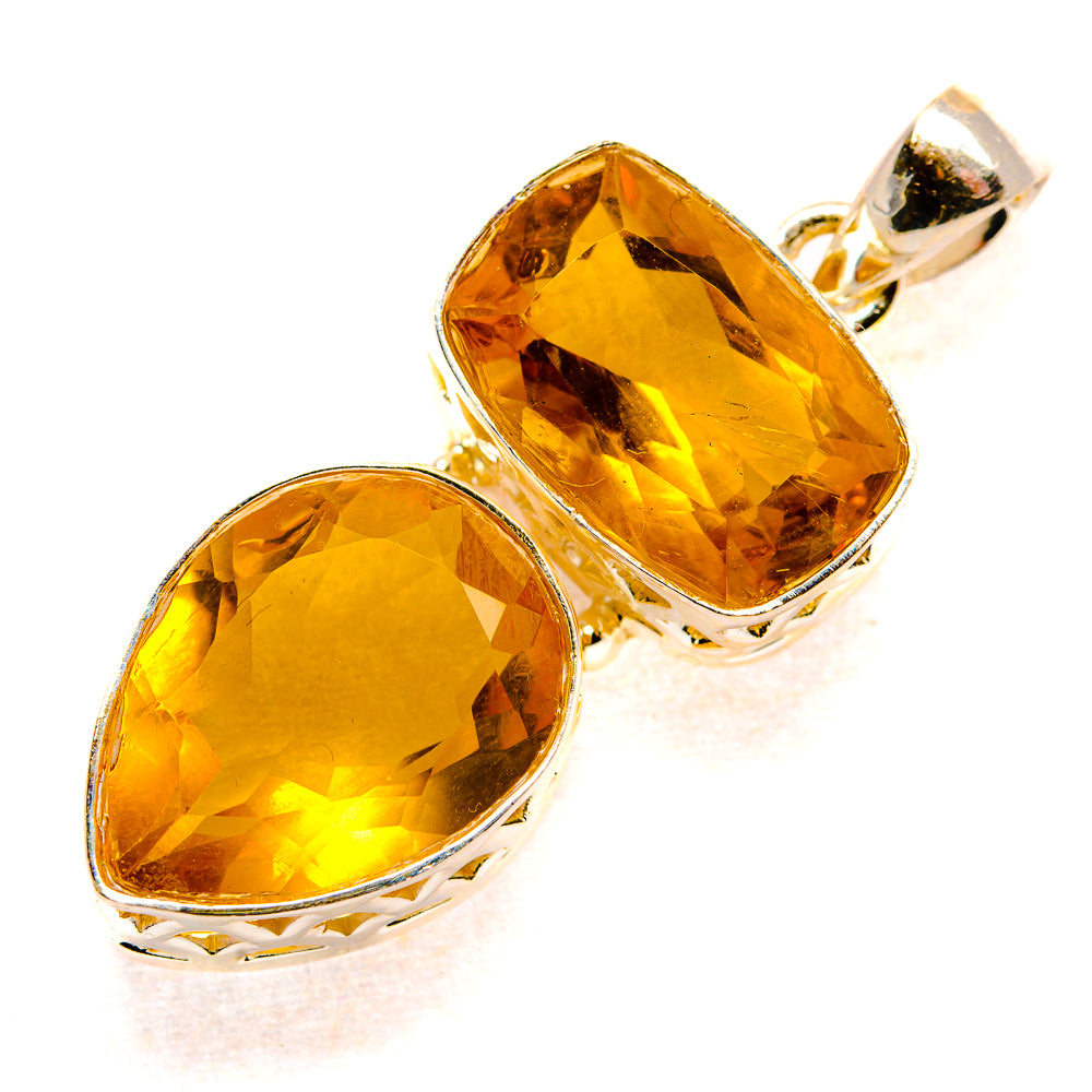 Citrine Pendants handcrafted by Ana Silver Co - PD34707 - Photo 2