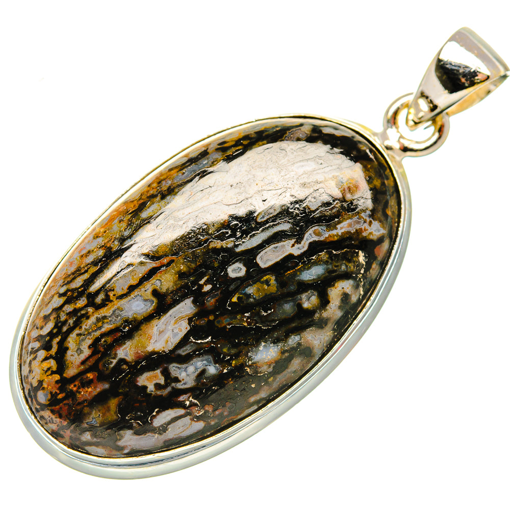 Dinosaur Bone Pendants handcrafted by Ana Silver Co - PD34716 - Photo 2