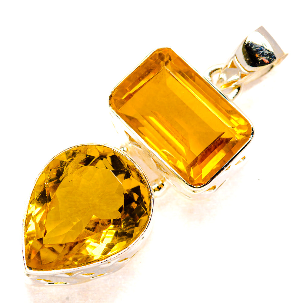 Citrine Pendants handcrafted by Ana Silver Co - PD34742 - Photo 2