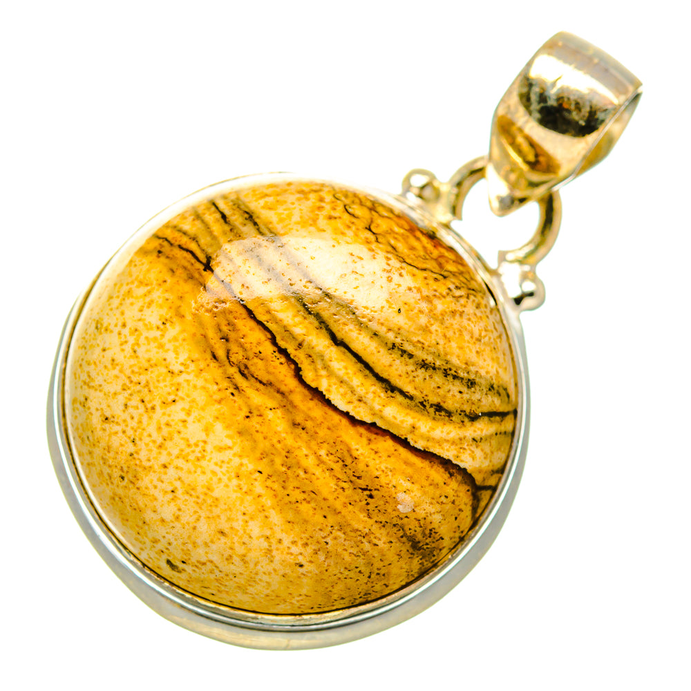 Picture Jasper Pendants handcrafted by Ana Silver Co - PD34770 - Photo 2
