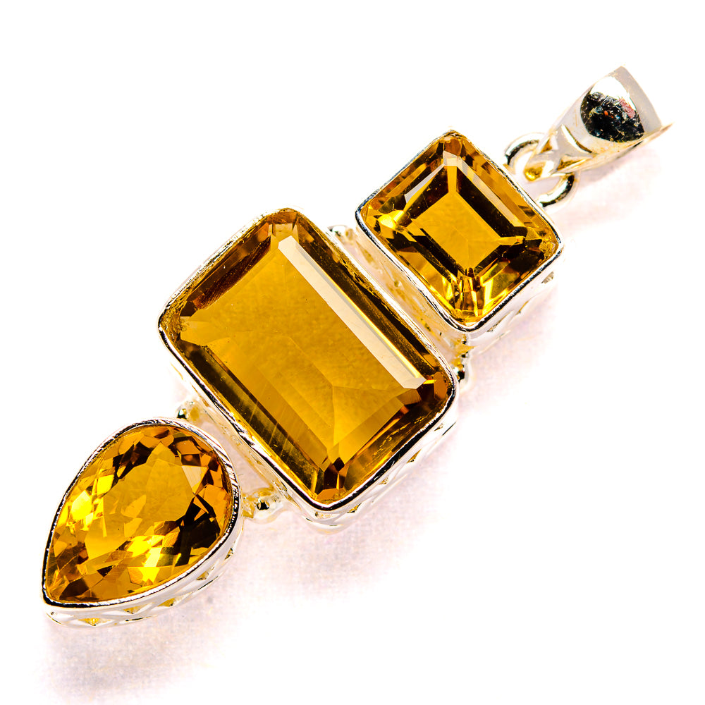 Citrine Pendants handcrafted by Ana Silver Co - PD34782 - Photo 2
