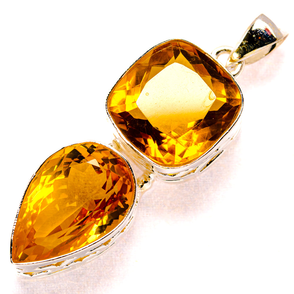 Citrine Pendants handcrafted by Ana Silver Co - PD34796 - Photo 2