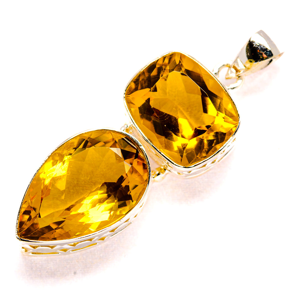 Citrine Pendants handcrafted by Ana Silver Co - PD34803 - Photo 2