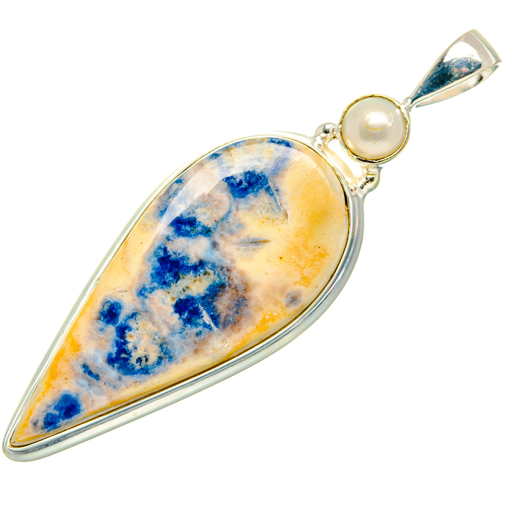 Blue Scheelite Pendants handcrafted by Ana Silver Co - PD34862 - Photo 2