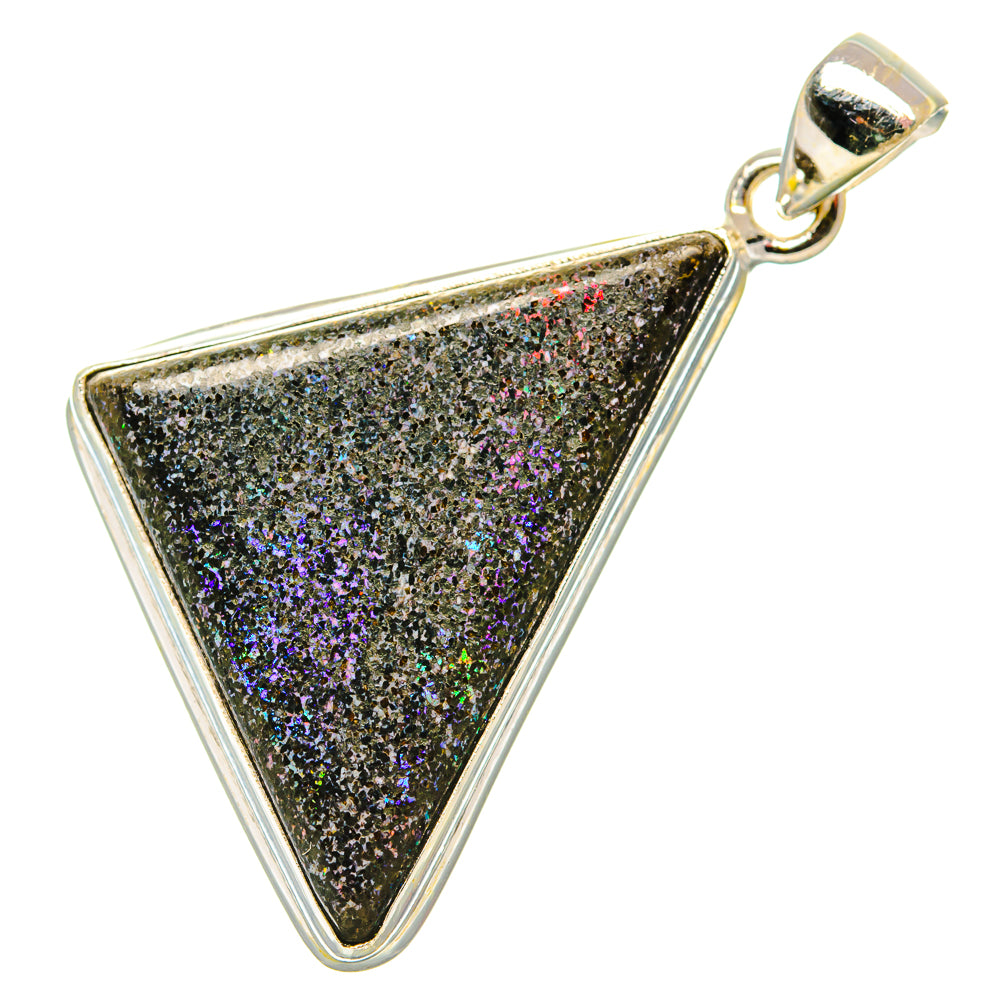 Andamooka Opal Pendants handcrafted by Ana Silver Co - PD34869 - Photo 2