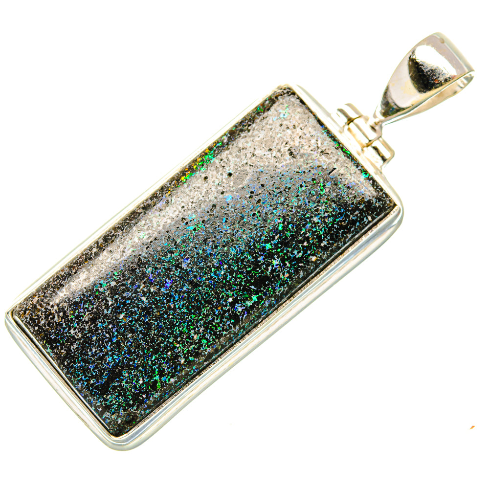 Andamooka Opal Pendants handcrafted by Ana Silver Co - PD34877 - Photo 2