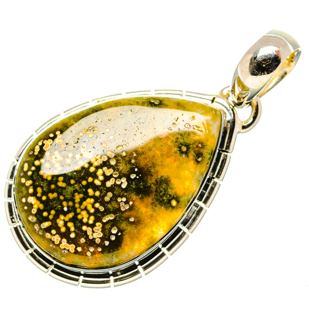 Ocean Jasper Pendants handcrafted by Ana Silver Co - PD34926 - Photo 2