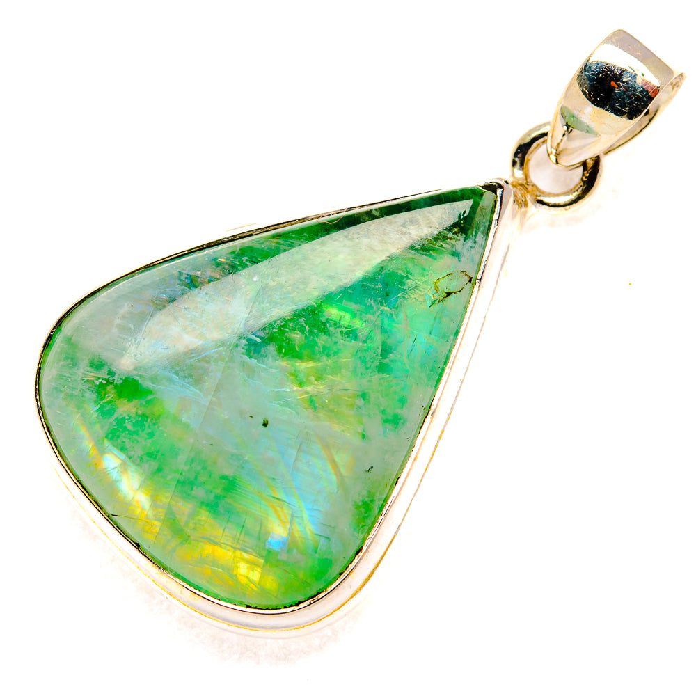 Green Moonstone Pendants handcrafted by Ana Silver Co - PD34944 - Photo 2