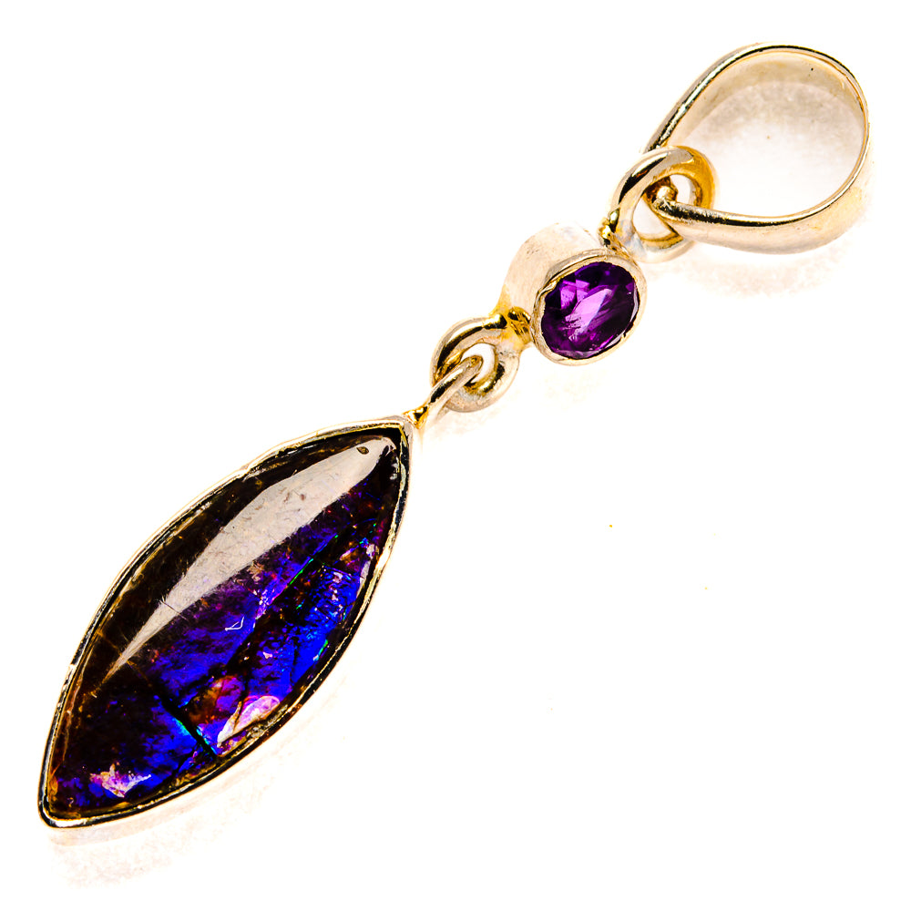 Aura Opal Pendants handcrafted by Ana Silver Co - PD34965 - Photo 2