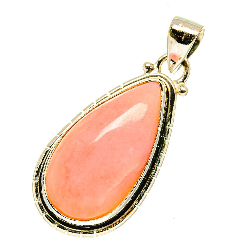 Pink Opal Pendants handcrafted by Ana Silver Co - PD3503