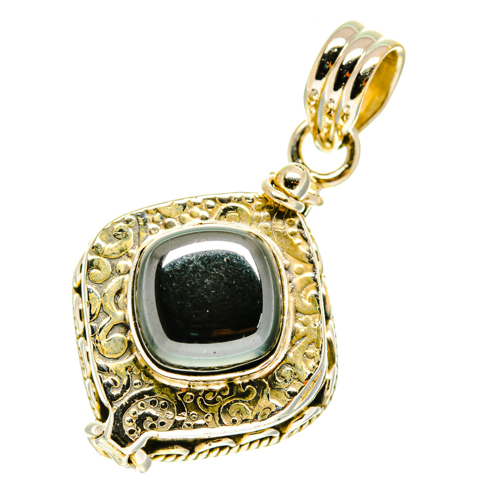 Hematite Pendants handcrafted by Ana Silver Co - PD3507