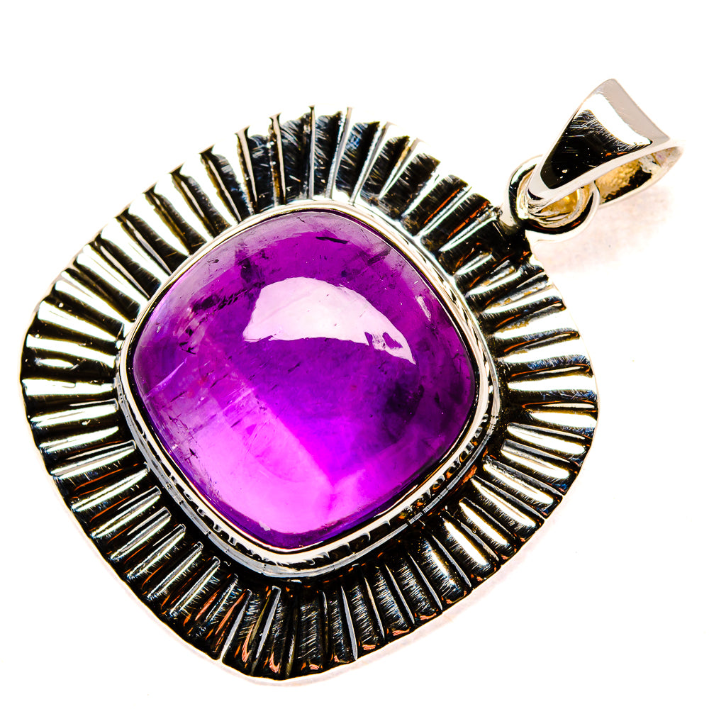Amethyst Pendants handcrafted by Ana Silver Co - PD35106 - Photo 2