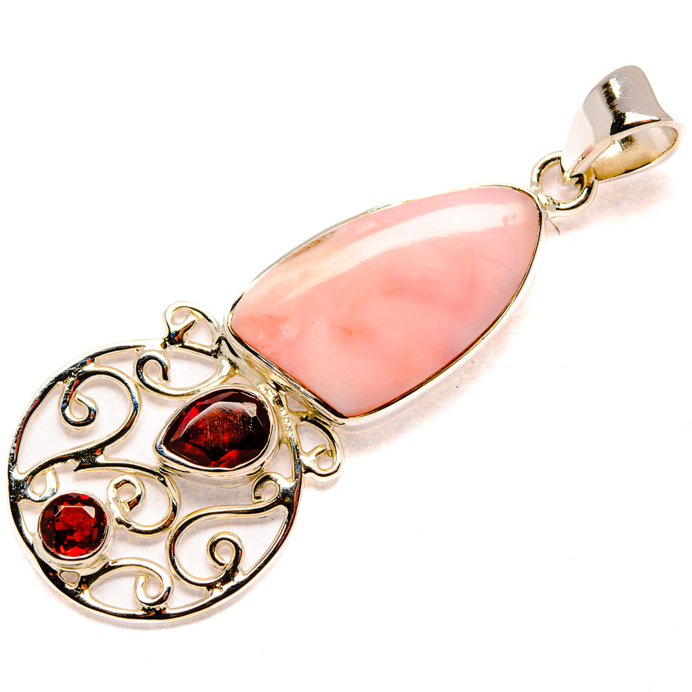 Pink Opal Pendants handcrafted by Ana Silver Co - PD35110 - Photo 2
