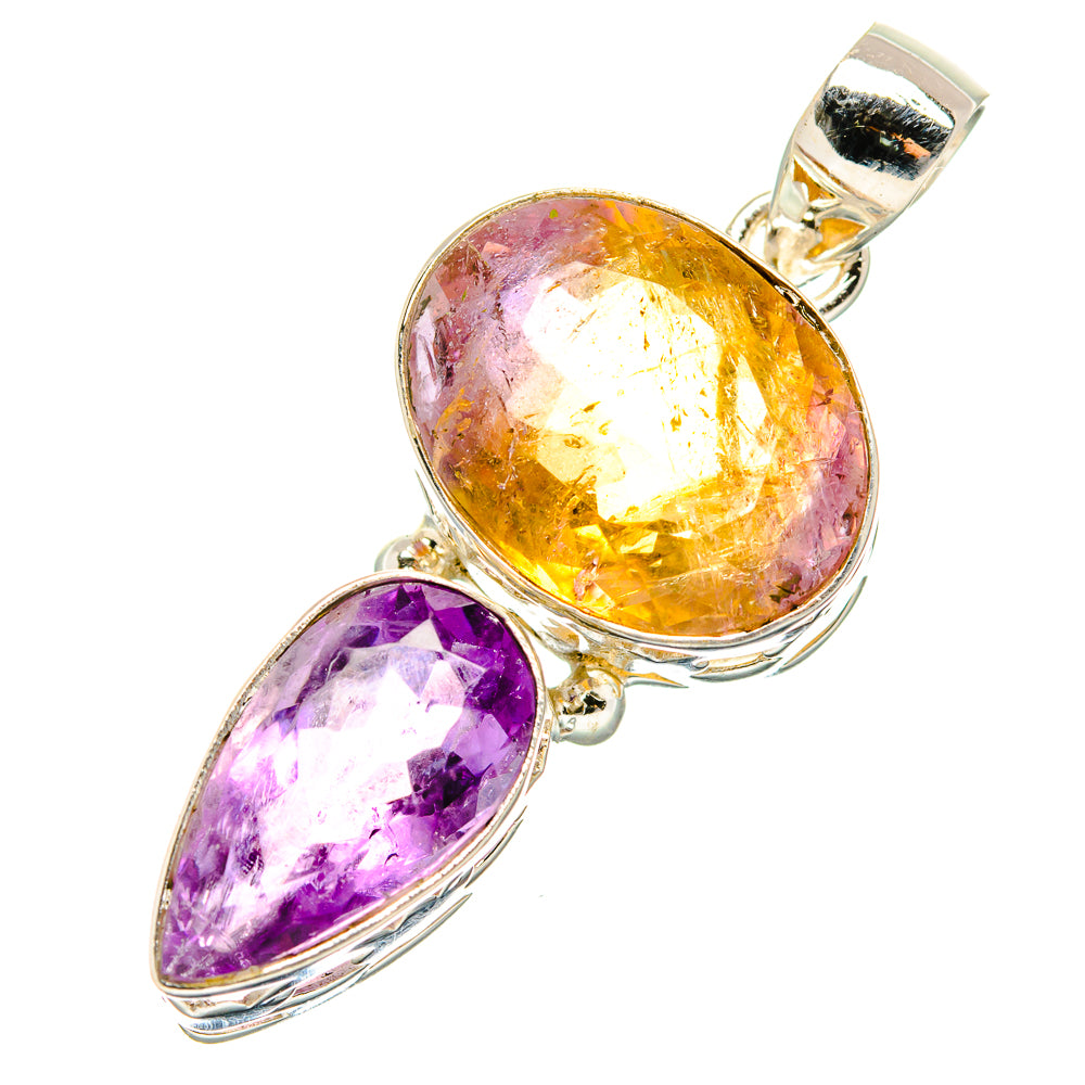 Ametrine Pendants handcrafted by Ana Silver Co - PD35169 - Photo 2