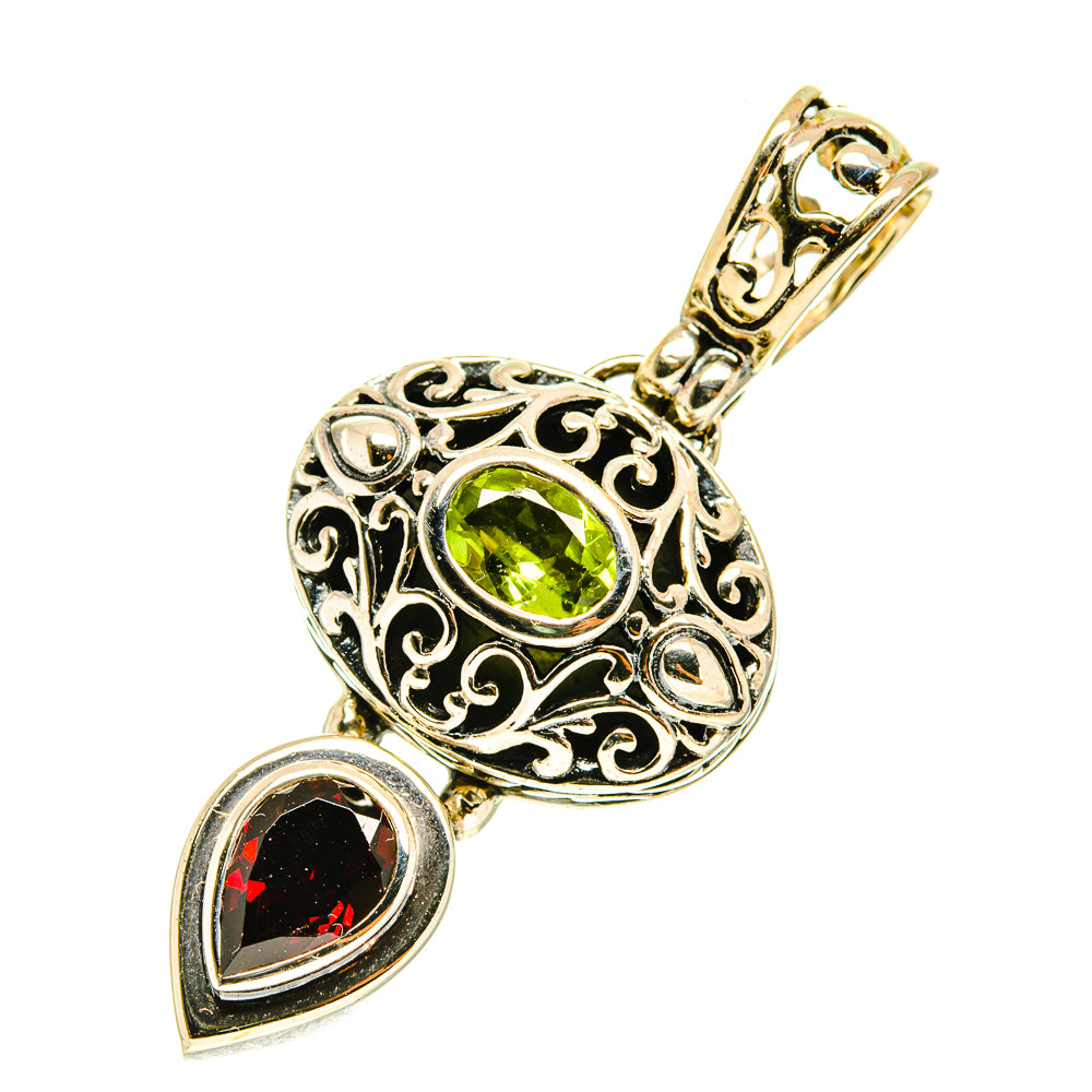 Garnet Pendants handcrafted by Ana Silver Co - PD3523