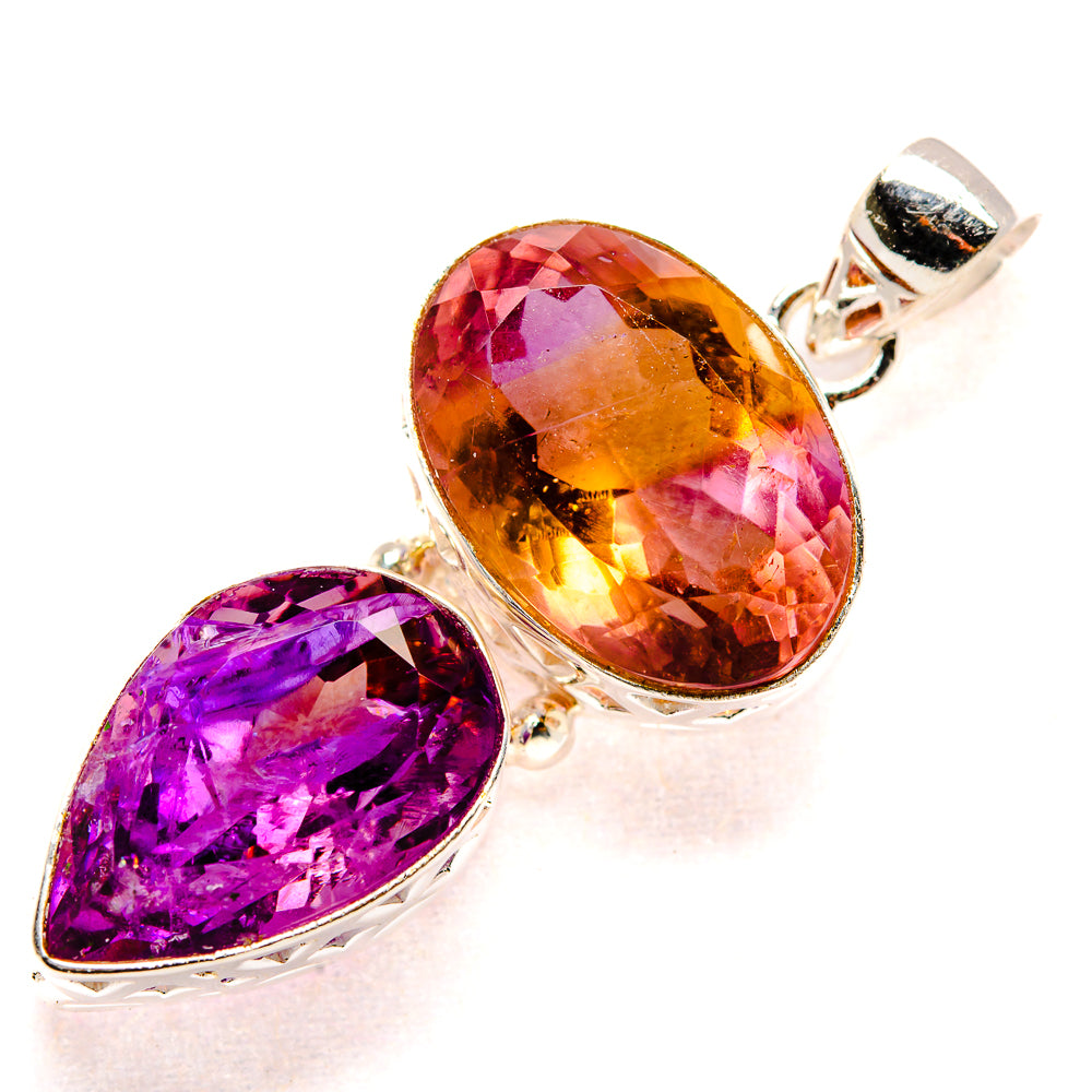 Ametrine Pendants handcrafted by Ana Silver Co - PD35267 - Photo 2
