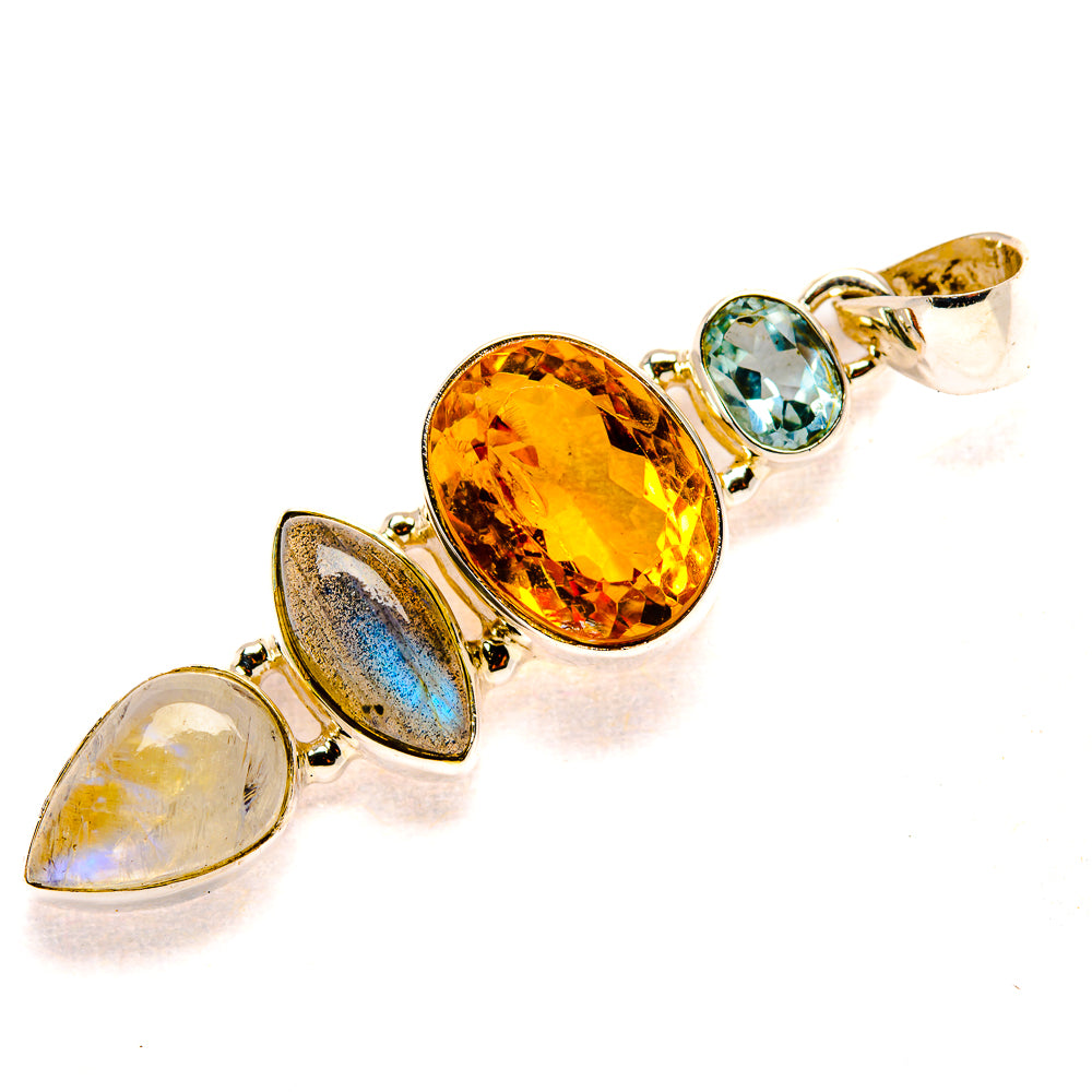 Citrine Pendants handcrafted by Ana Silver Co - PD35275 - Photo 2
