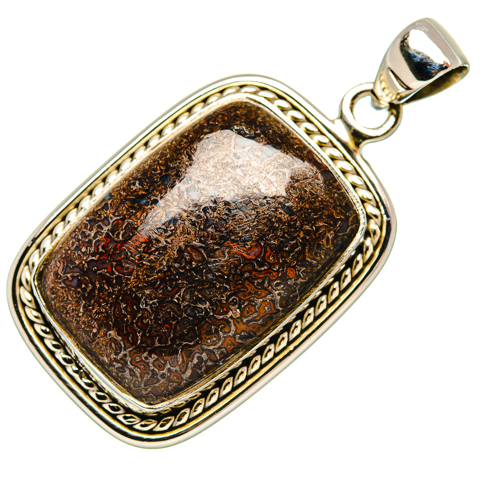 Dinosaur Bone Pendants handcrafted by Ana Silver Co - PD35292 - Photo 2