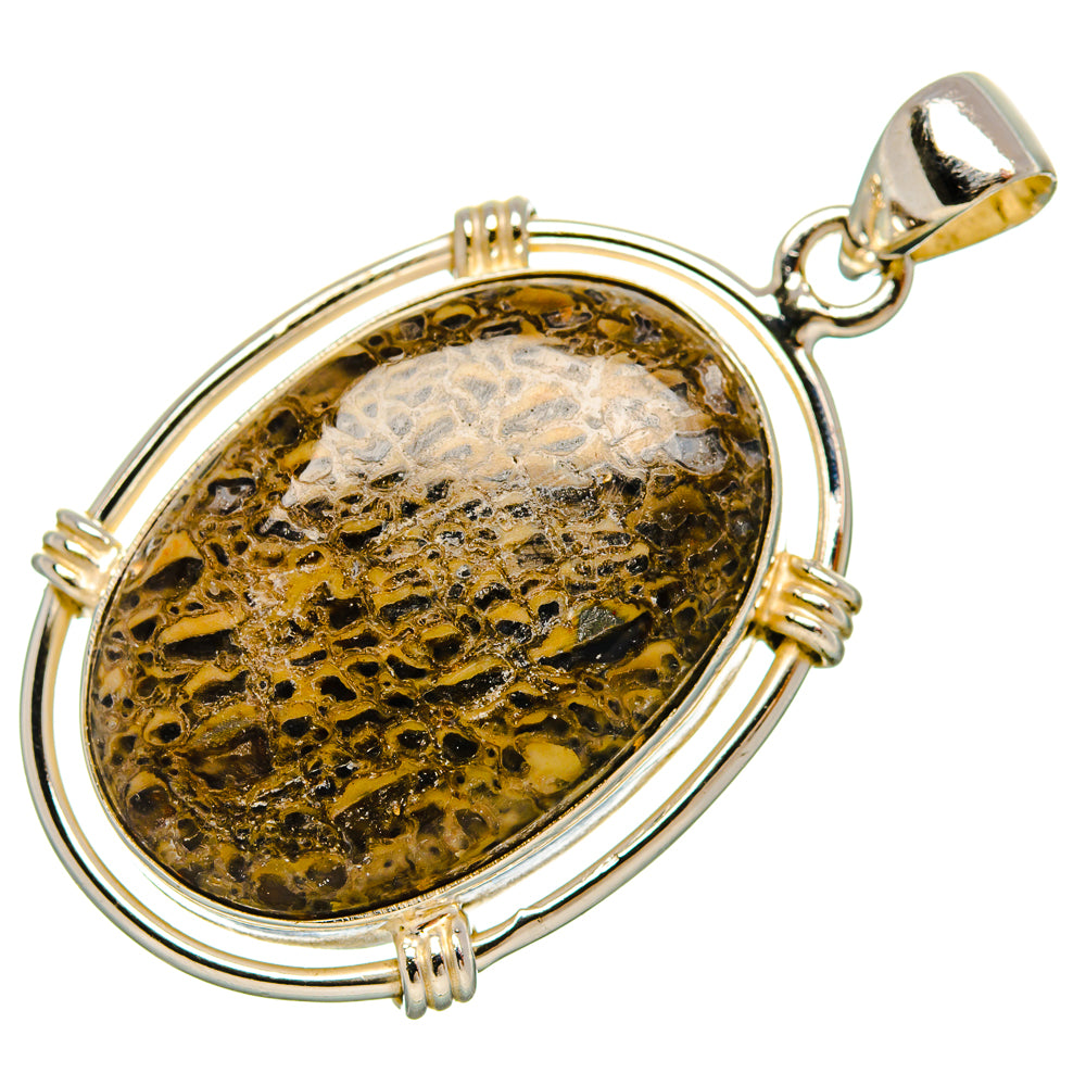 Dinosaur Bone Pendants handcrafted by Ana Silver Co - PD35294 - Photo 2