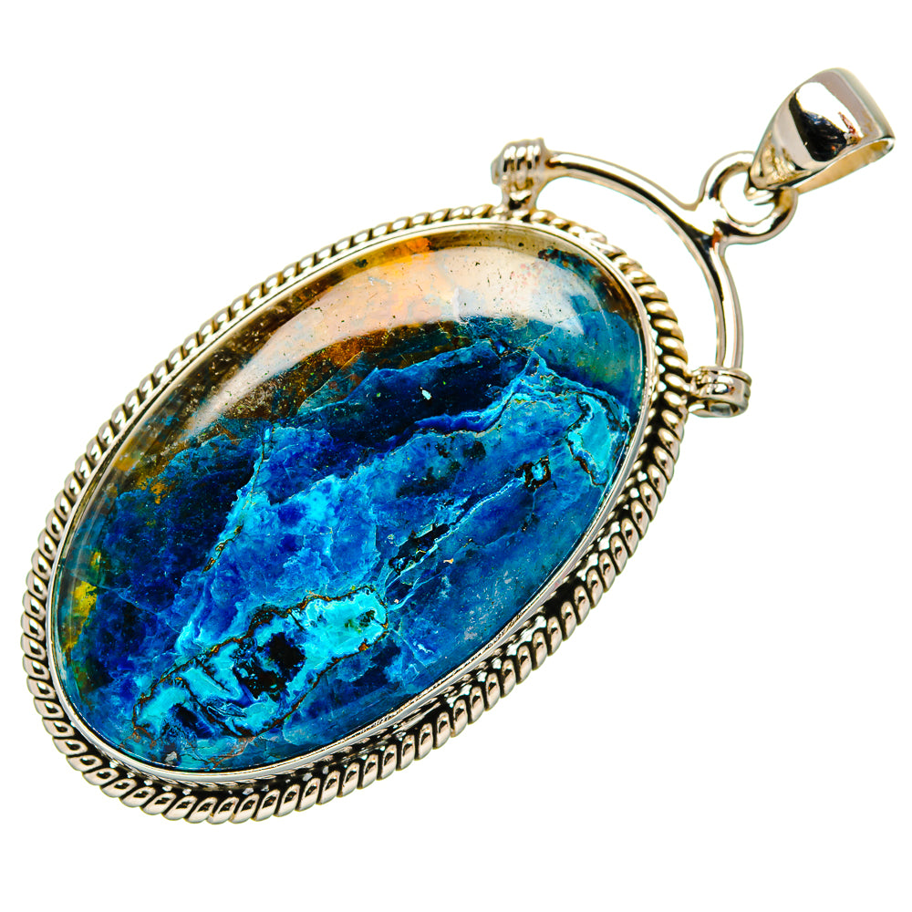 Shattuckite Pendants handcrafted by Ana Silver Co - PD35295 - Photo 2