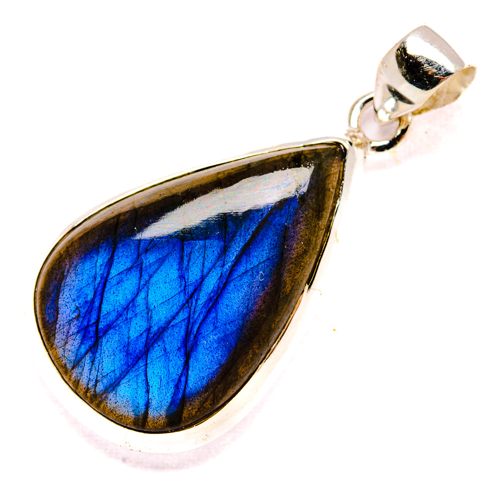 Labradorite Pendants handcrafted by Ana Silver Co - PD35357 - Photo 2