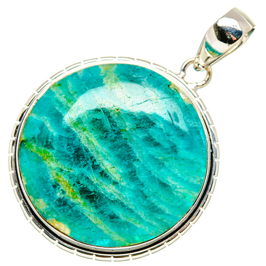 Amazonite Pendants handcrafted by Ana Silver Co - PD35423 - Photo 2